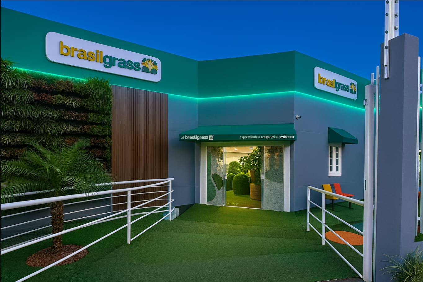 Showroom BrasilGrass em Curitiba