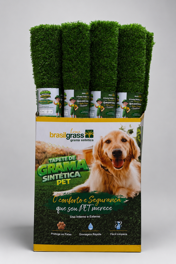 Caixa expositora BrasilGrass Home — Pet